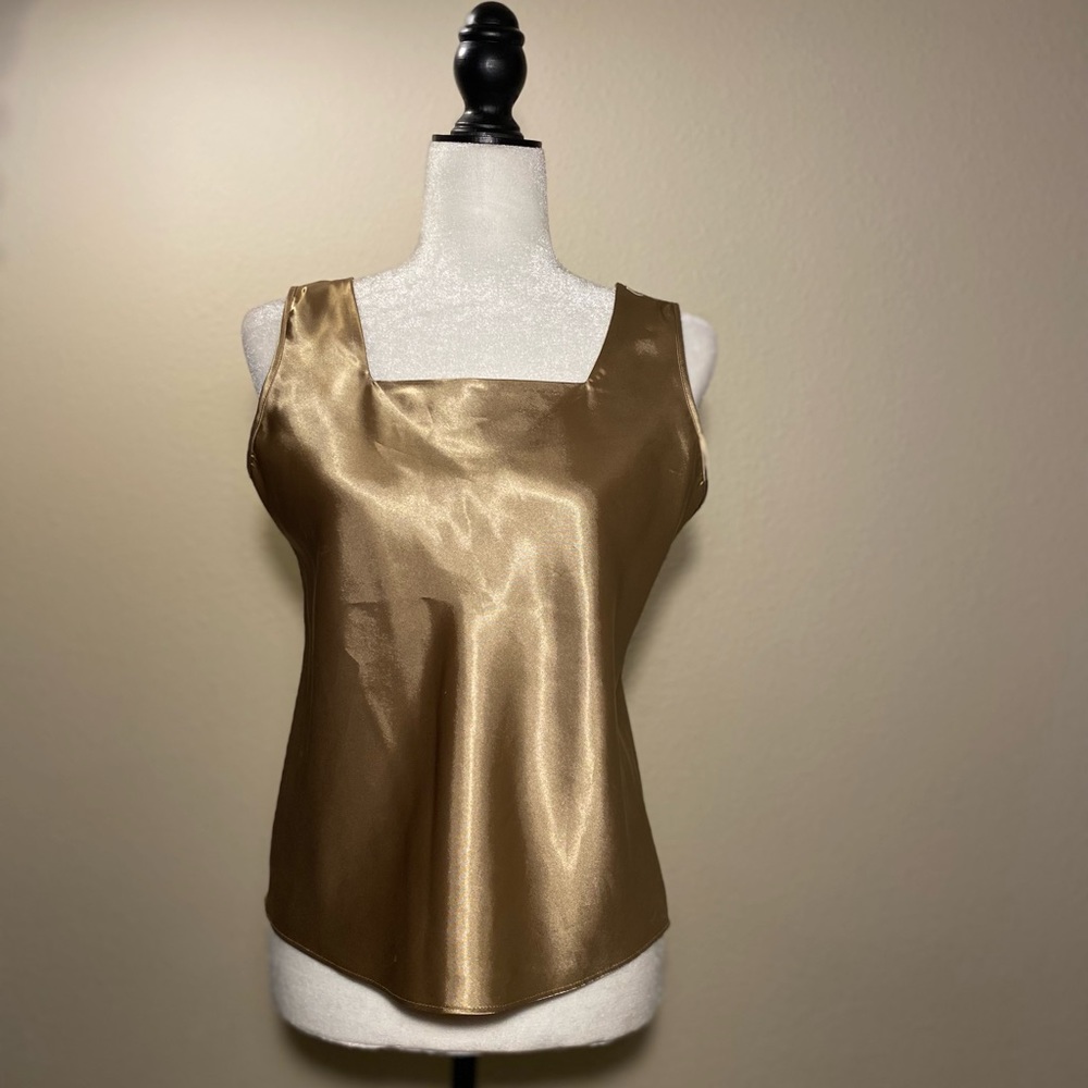Escapades Top Tank Gold